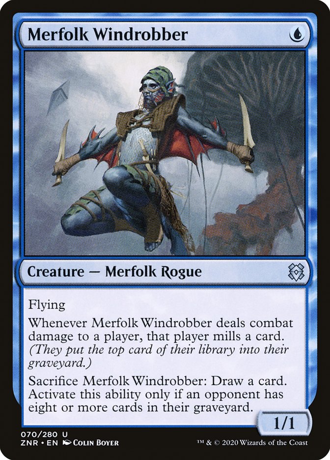 Merfolk Windrobber [Zendikar Rising] | Mega City Incorporated