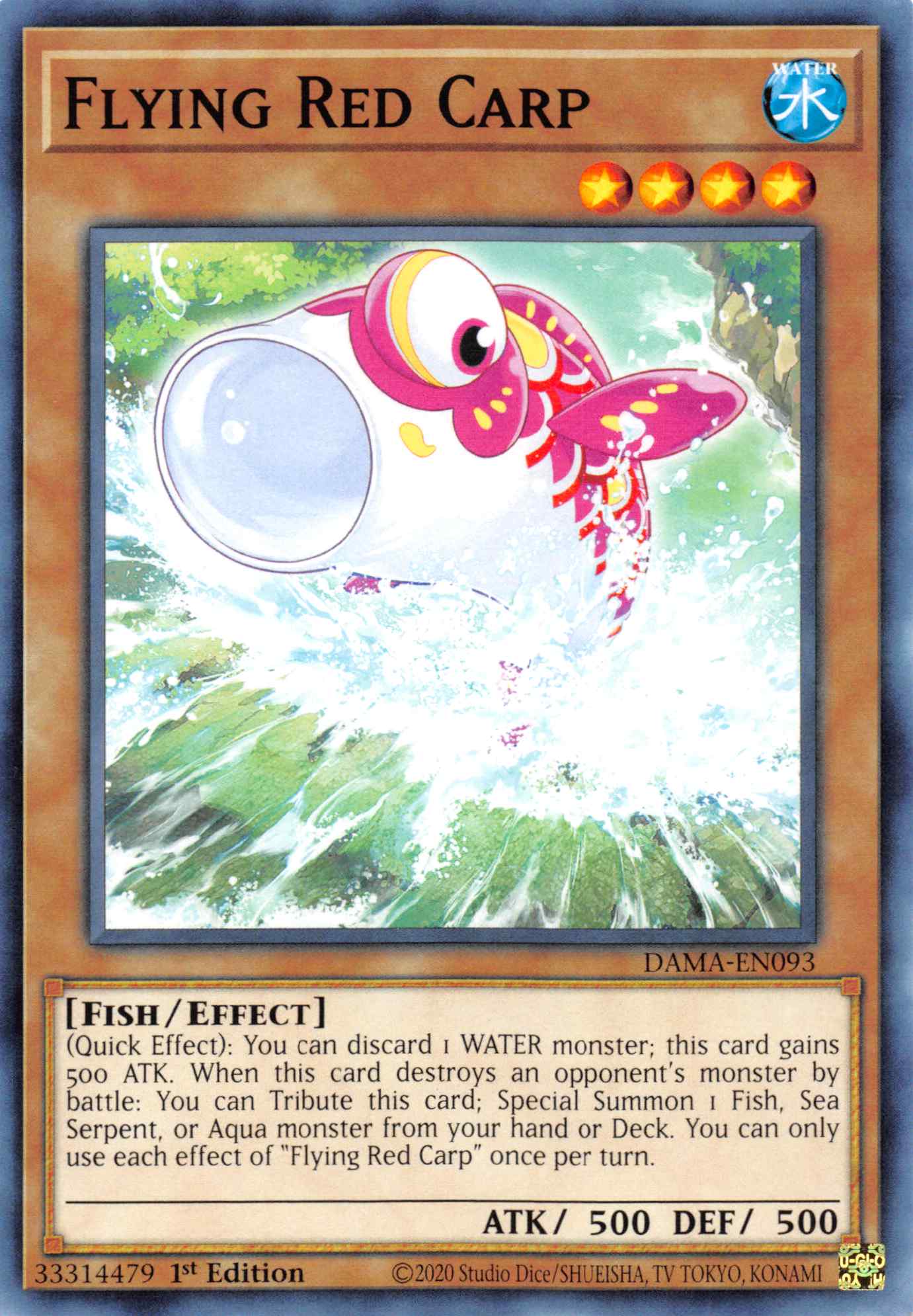 Flying Red Carp [DAMA-EN093] Common | Mega City Incorporated