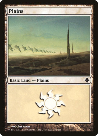 Plains (232) [Rise of the Eldrazi] | Mega City Incorporated