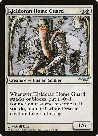 Kjeldoran Home Guard [Coldsnap Theme Decks] | Mega City Incorporated