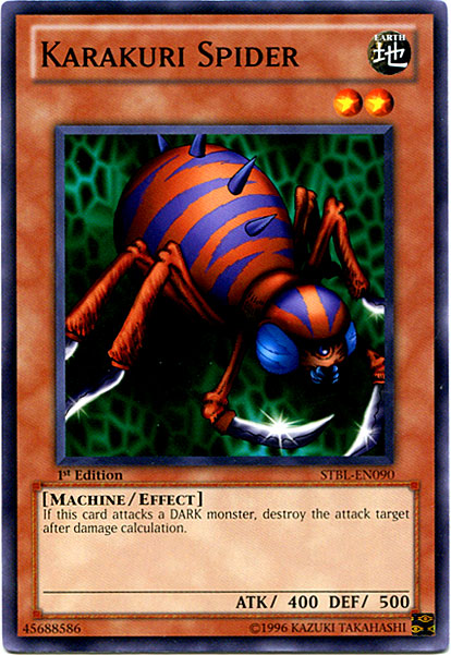Karakuri Spider [STBL-EN090] Common | Mega City Incorporated
