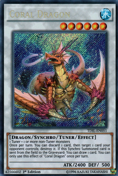 Coral Dragon [TDIL-EN051] Secret Rare | Mega City Incorporated