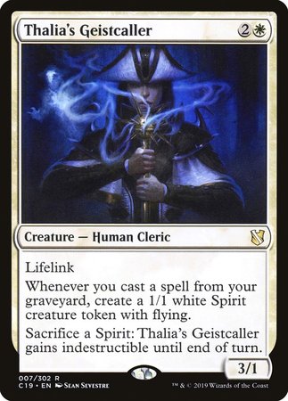 Thalia's Geistcaller [Commander 2019] | Mega City Incorporated