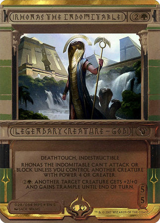 Rhonas the Indomitable [Amonkhet Invocations] | Mega City Incorporated