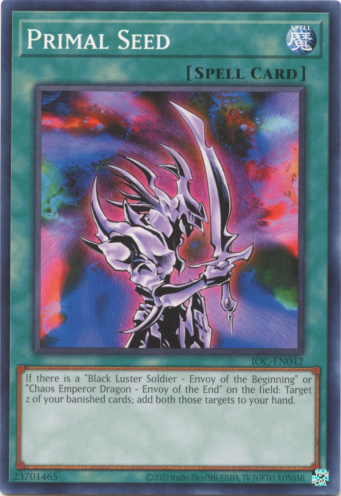 Primal Seed (25th Anniversary) [IOC-EN042] Common | Mega City Incorporated
