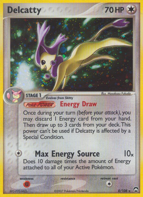 Delcatty (8/108) (Theme Deck Exclusive) [EX: Power Keepers] | Mega City Incorporated