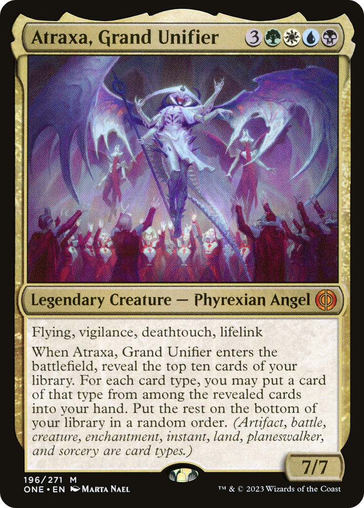 Atraxa, Grand Unifier [Phyrexia: All Will Be One] | Mega City Incorporated