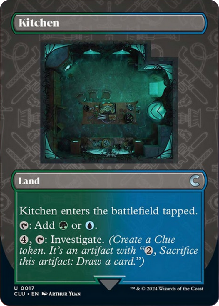 Kitchen (Borderless) [Ravnica: Clue Edition] | Mega City Incorporated