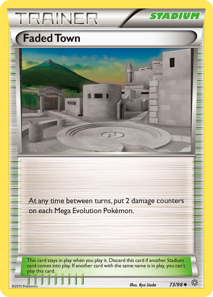 Faded Town (73/98) [XY: Ancient Origins] | Mega City Incorporated