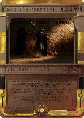 The Scarab God [Amonkhet Invocations] | Mega City Incorporated