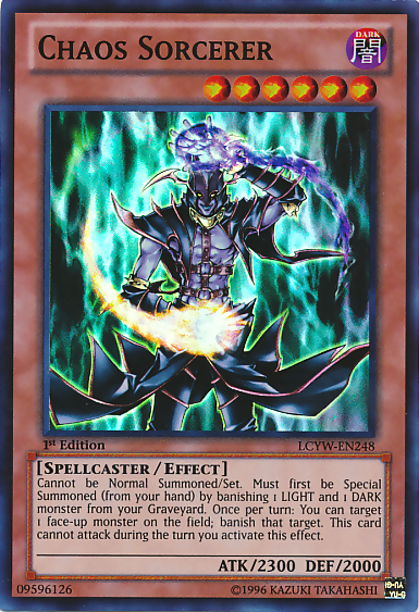 Chaos Sorcerer [LCYW-EN248] Super Rare | Mega City Incorporated