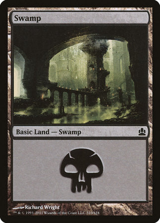 Swamp (310) [Commander 2011] | Mega City Incorporated