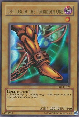 Left Leg of the Forbidden One [LOB-EN121] Ultra Rare | Mega City Incorporated