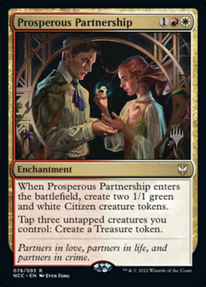 Prosperous Partnership (Promo Pack) [Streets of New Capenna Commander Promos] | Mega City Incorporated