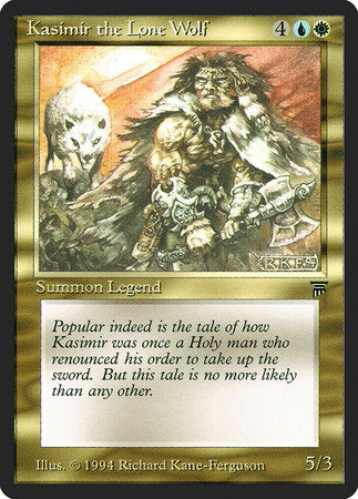 Kasimir the Lone Wolf [Legends] | Mega City Incorporated