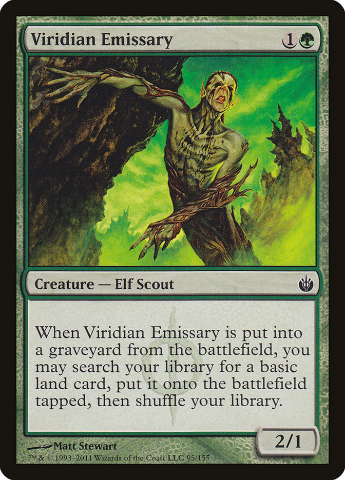 Viridian Emissary [Mirrodin Besieged] | Mega City Incorporated