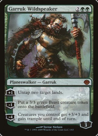 Garruk Wildspeaker [Duel Decks: Garruk vs. Liliana] | Mega City Incorporated