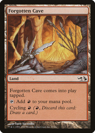 Forgotten Cave [Duel Decks: Elves vs. Goblins] | Mega City Incorporated
