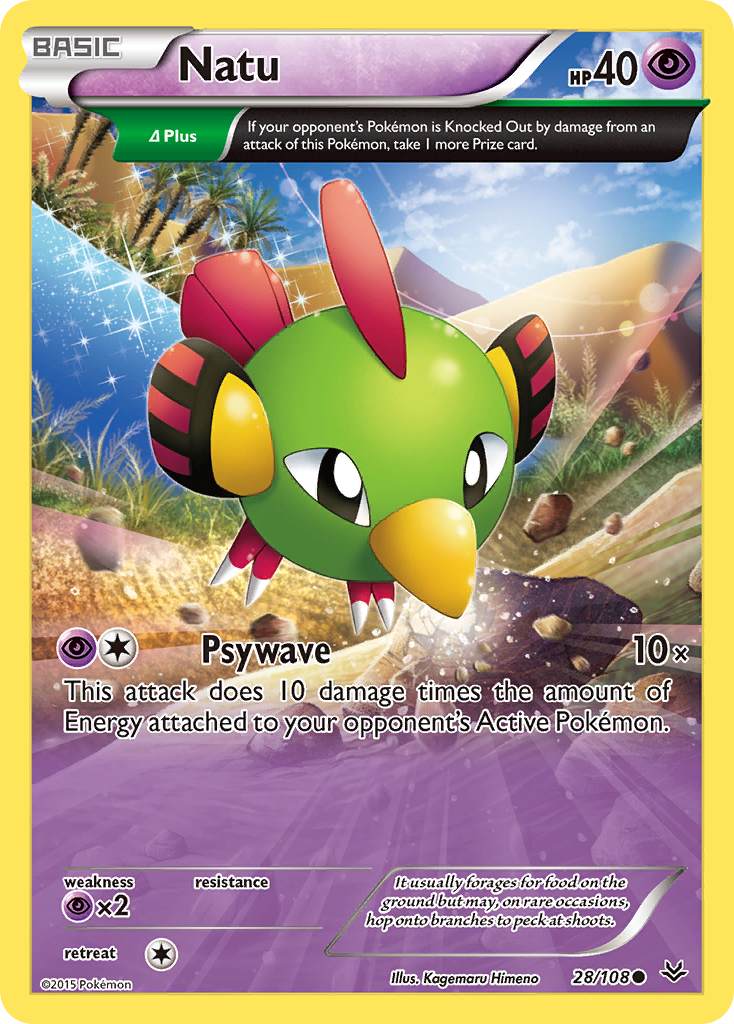 Natu (28/108) [XY: Roaring Skies] | Mega City Incorporated