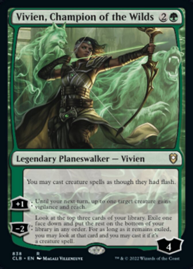 Vivien, Champion of the Wilds [Commander Legends: Battle for Baldur's Gate] | Mega City Incorporated