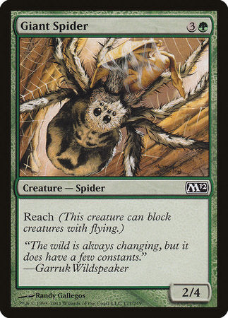 Giant Spider [Magic 2012] | Mega City Incorporated