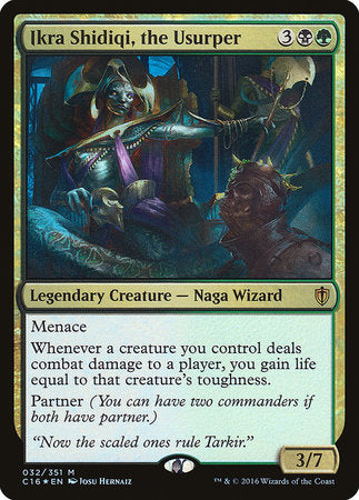 Ikra Shidiqi, the Usurper [Commander 2016] | Mega City Incorporated