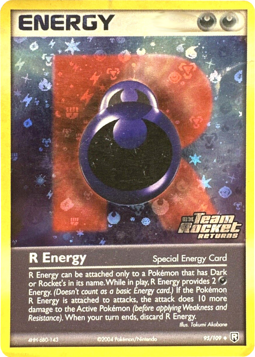 R Energy (95/109) (Stamped) [EX: Team Rocket Returns] | Mega City Incorporated