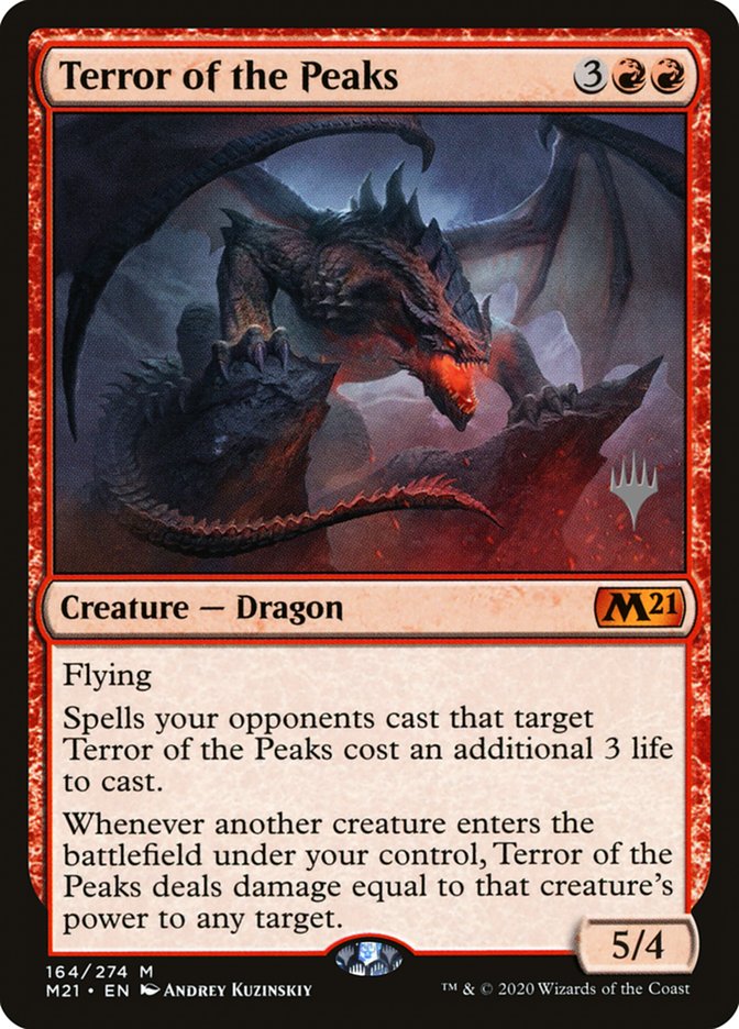 Terror of the Peaks (Promo Pack) [Core Set 2021 Promos] | Mega City Incorporated