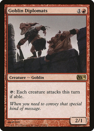 Goblin Diplomats [Magic 2014] | Mega City Incorporated