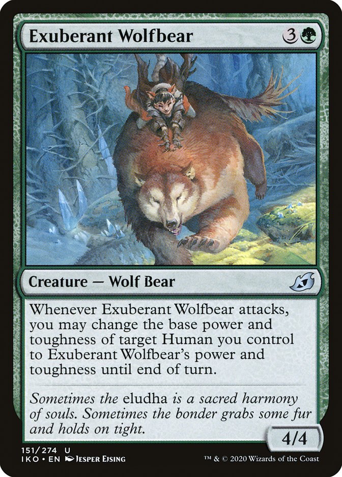 Exuberant Wolfbear [Ikoria: Lair of Behemoths] | Mega City Incorporated