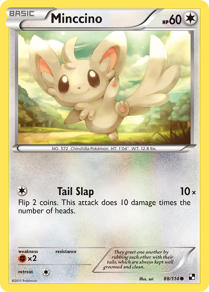Minccino (88/114) [Black & White: Base Set] | Mega City Incorporated