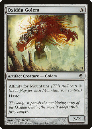 Oxidda Golem [Darksteel] | Mega City Incorporated