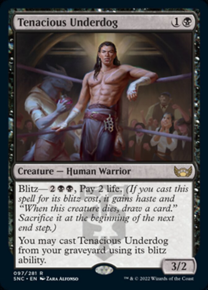 Tenacious Underdog [Streets of New Capenna] | Mega City Incorporated