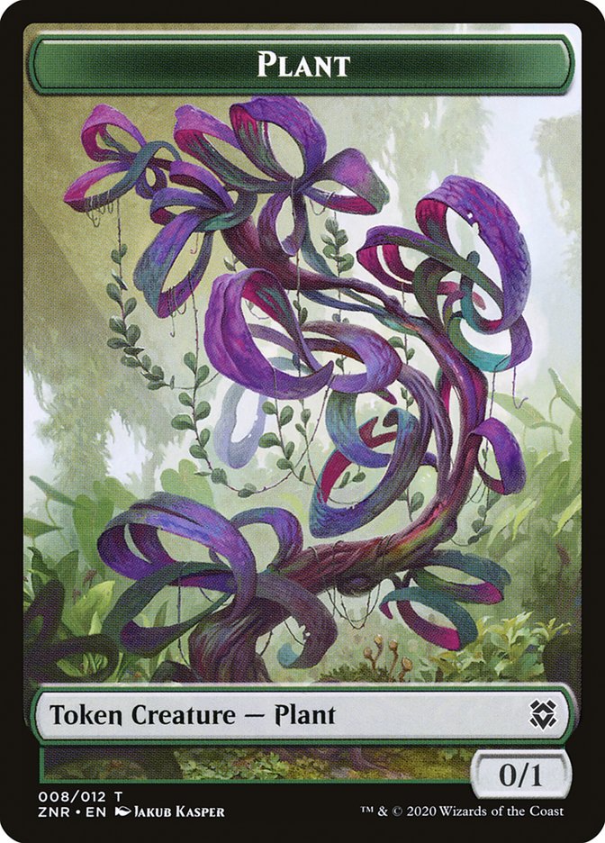 Plant Token [Zendikar Rising] | Mega City Incorporated