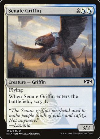 Senate Griffin [Ravnica Allegiance] | Mega City Incorporated