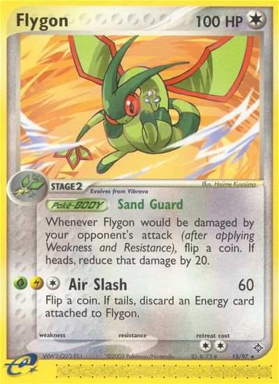 Flygon (15/97) [EX: Dragon] | Mega City Incorporated