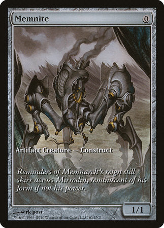 Memnite [Scars of Mirrodin Promos] | Mega City Incorporated