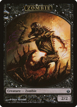 Zombie Token [Mirrodin Besieged Tokens] | Mega City Incorporated