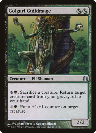 Golgari Guildmage [Commander 2011] | Mega City Incorporated