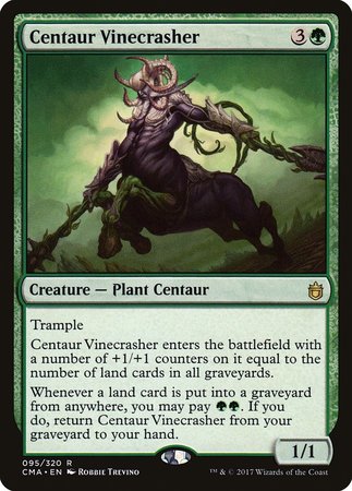 Centaur Vinecrasher [Commander Anthology] | Mega City Incorporated