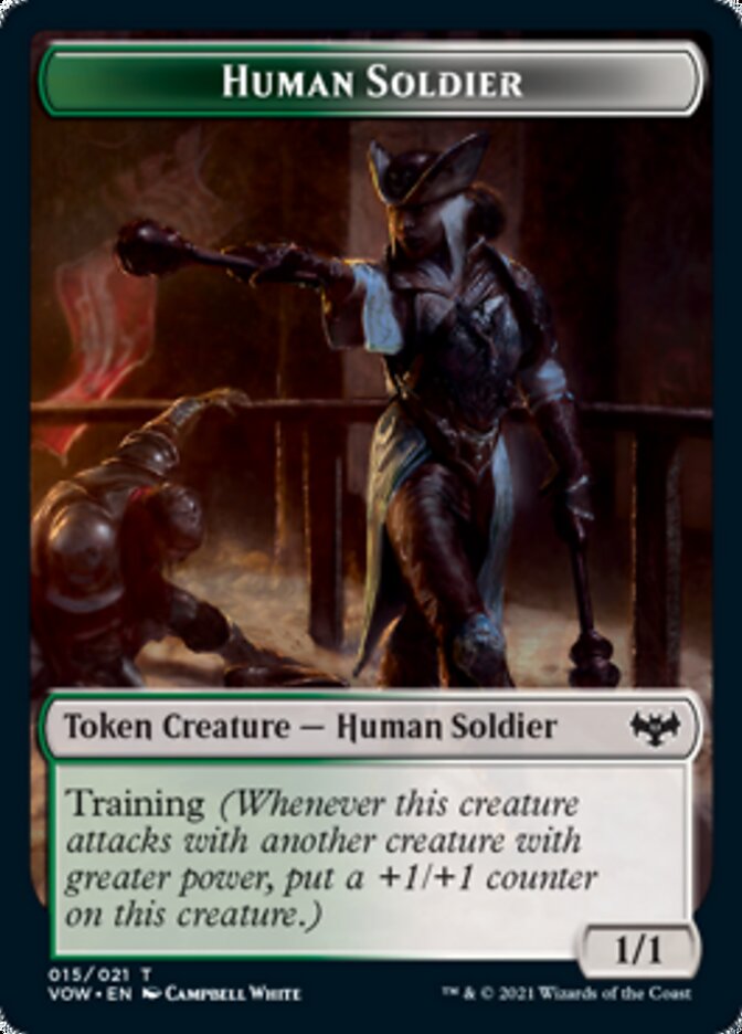 Human Soldier Token [Innistrad: Crimson Vow Tokens] | Mega City Incorporated