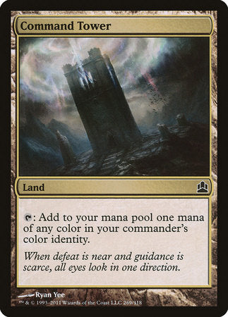 Command Tower [Commander 2011] | Mega City Incorporated