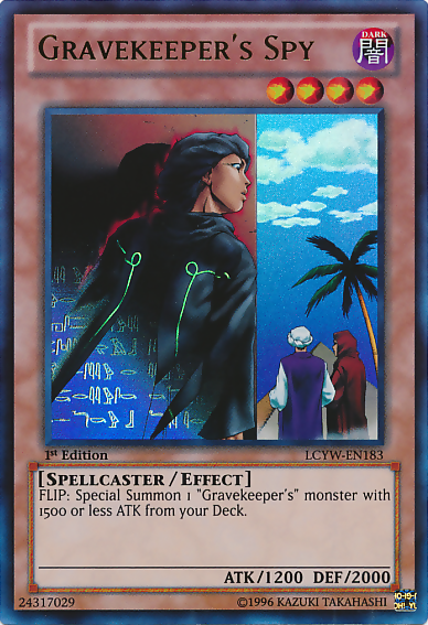 Gravekeeper's Spy [LCYW-EN183] Ultra Rare | Mega City Incorporated