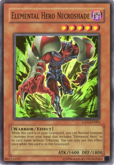 Elemental Hero Necroshade [GX1-EN001] Super Rare | Mega City Incorporated