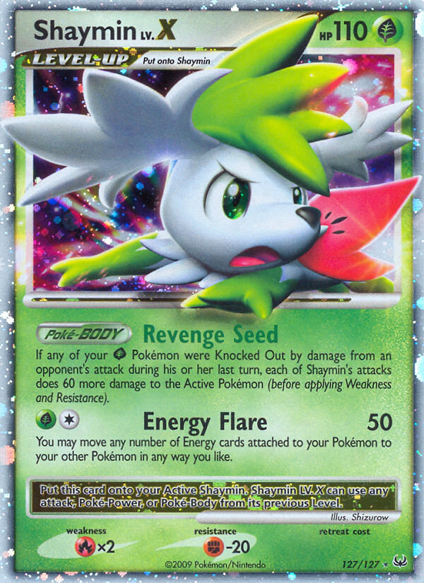 Shaymin LV.X (127/127) [Platinum: Base Set] | Mega City Incorporated