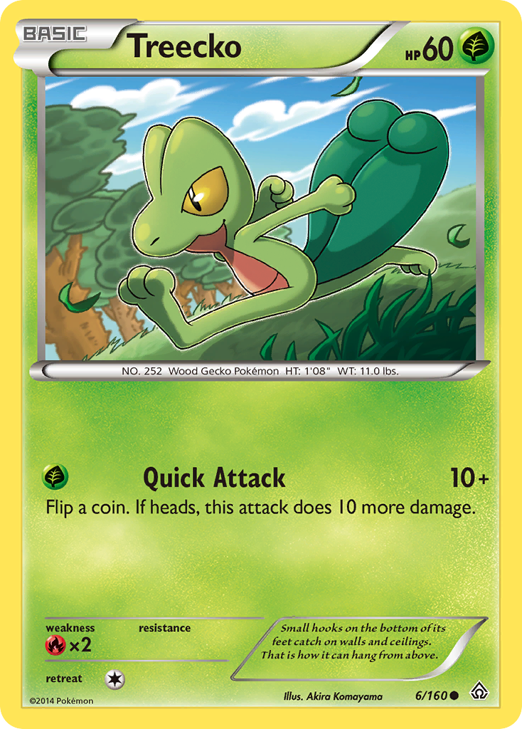 Treecko (6/160) [XY: Primal Clash] | Mega City Incorporated