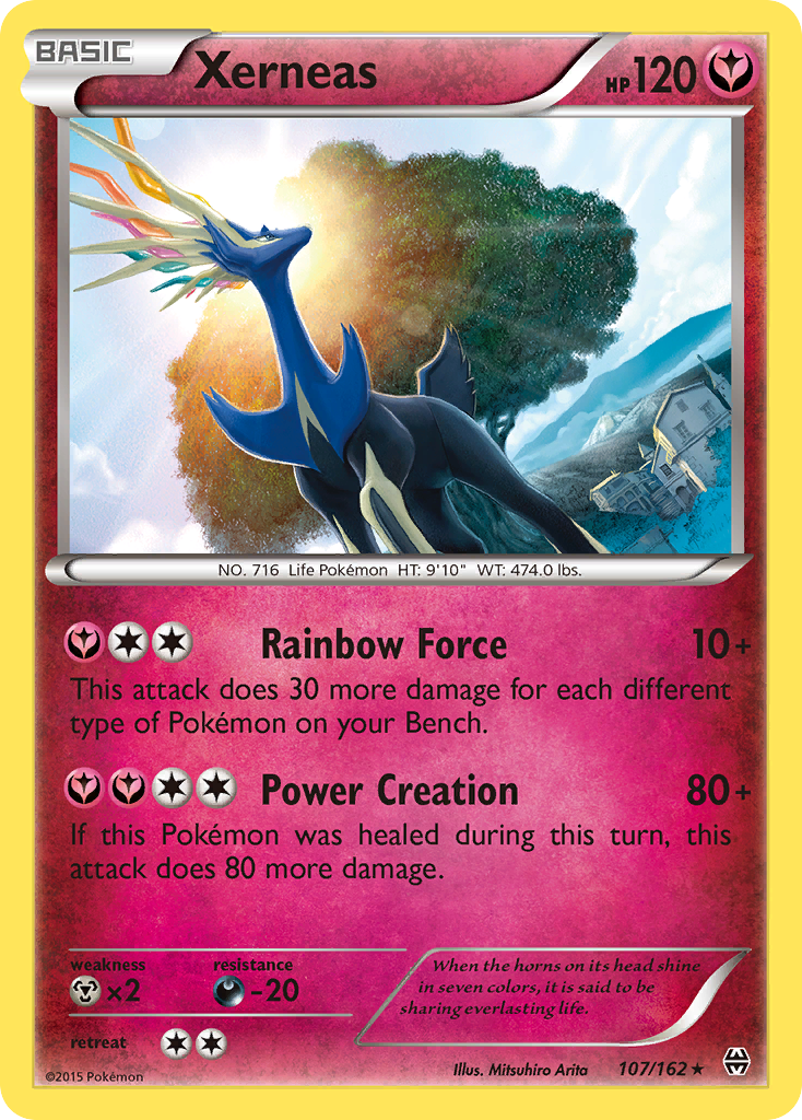 Xerneas (107/162) [XY: BREAKthrough] | Mega City Incorporated