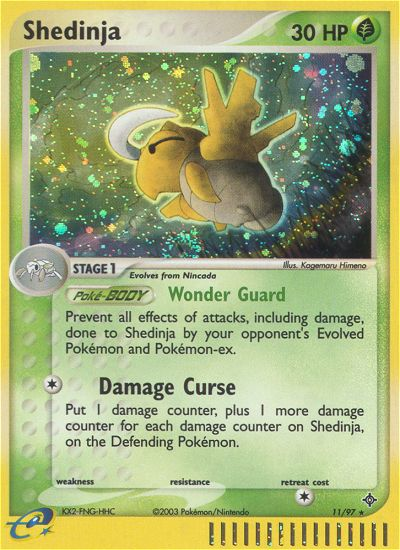 Shedinja (11/97) [EX: Dragon] | Mega City Incorporated