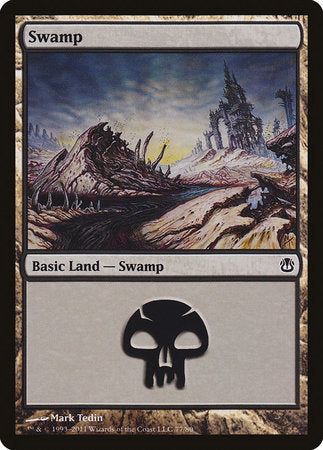 Swamp (77) [Duel Decks: Ajani vs. Nicol Bolas] | Mega City Incorporated