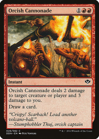 Orcish Cannonade [Duel Decks: Speed vs. Cunning] | Mega City Incorporated